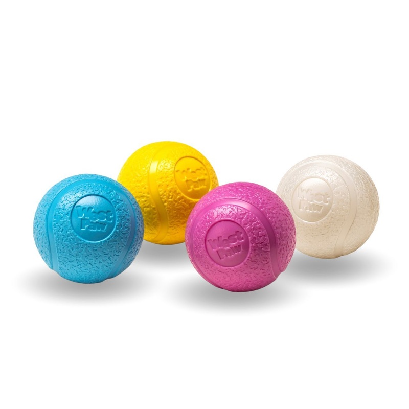 WEST PAW Boundr Fetch Tough Dog Toys - Pack of 2 Balls