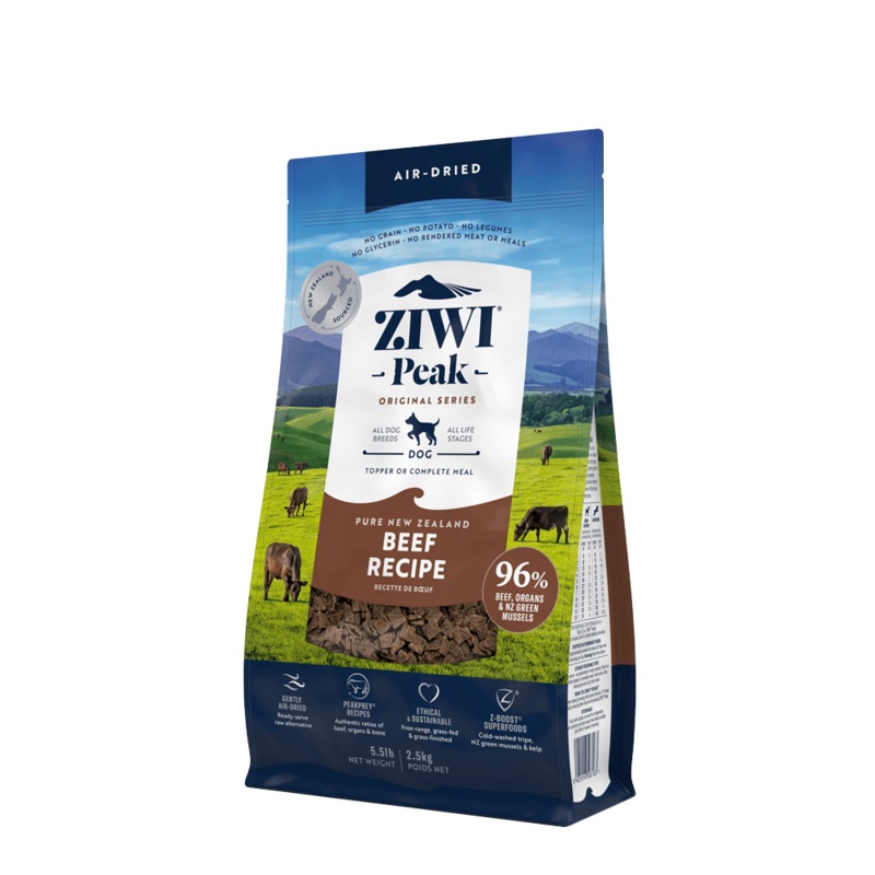ZIWI PEAK Dog Air Dried Beef - 2.5kg