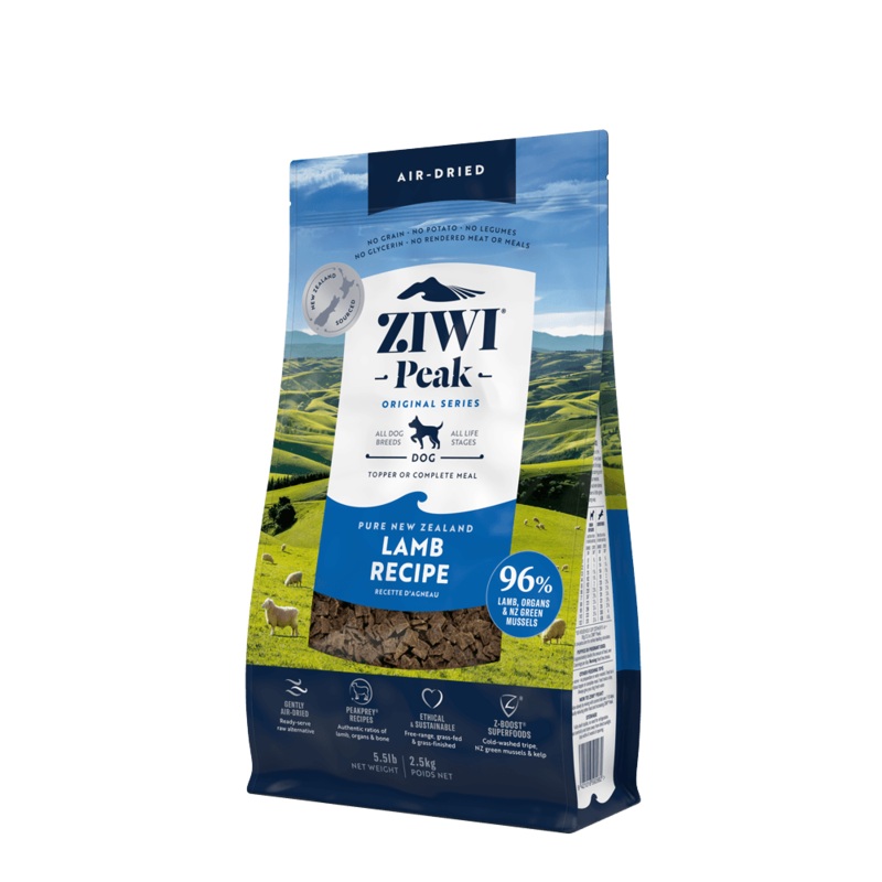 ZIWI PEAK Dog Air Dried Lamb - 2.5kg