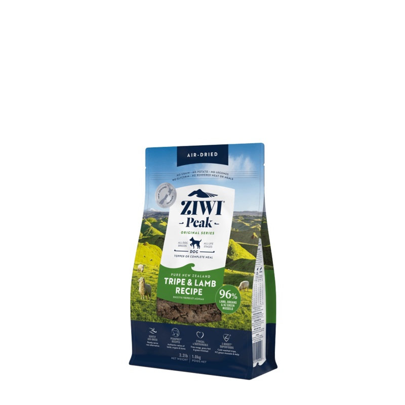 ZIWI PEAK Dog Air Dried Tripe & Lamb - 1kg