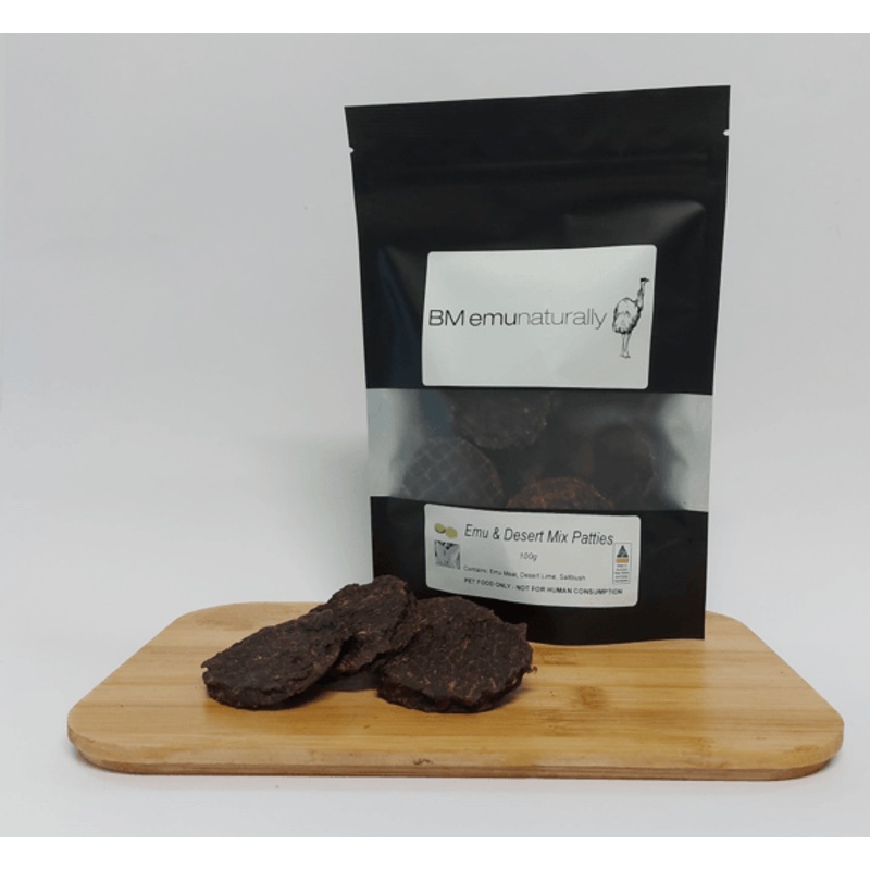 BM Emu & Dessert Mix Patties 100G