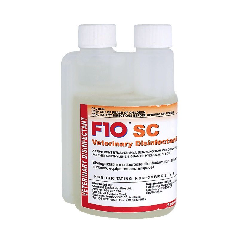 F10 SC Veterinary Disinfectant 200ML