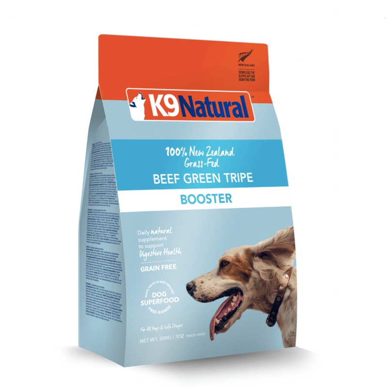 K9 Natural Beef Green Tripe 250G BOOSTER