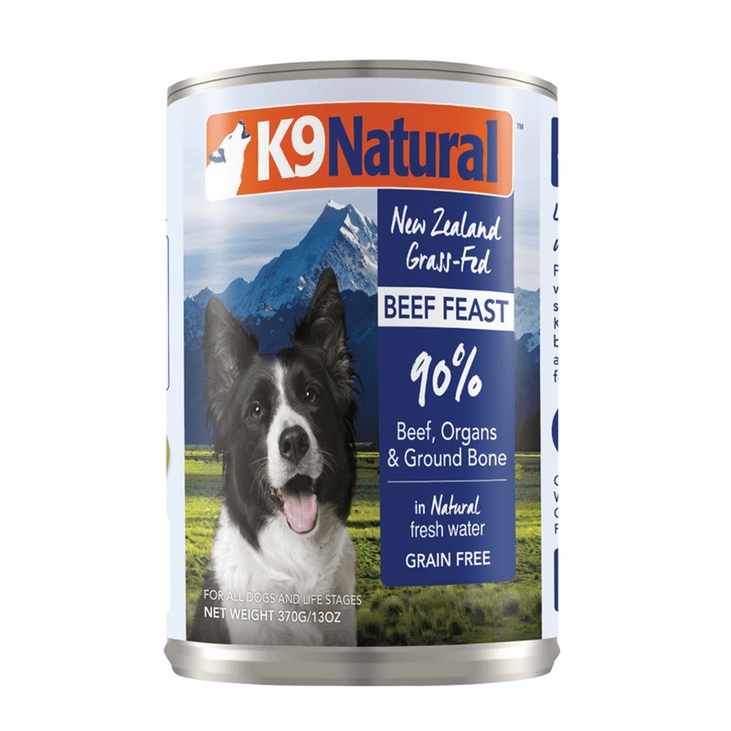 K9 Natural Canned Beef Feast 370G / 370G X 12