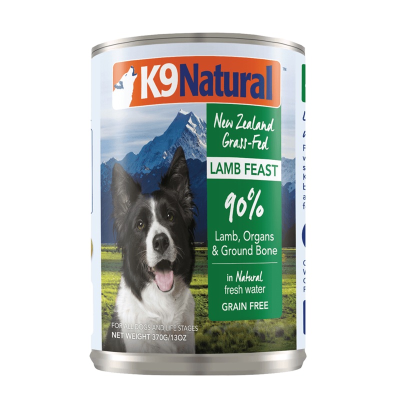 K9 Natural Canned Lamb Feast 370G / 370G X 12