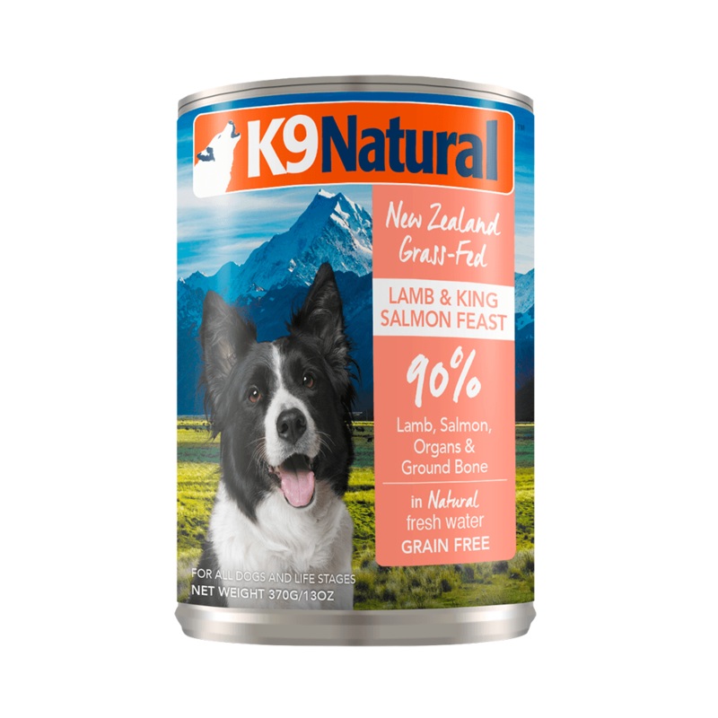 K9 Natural Canned Lamb & King Salmon Feast 370G / 370G X 12