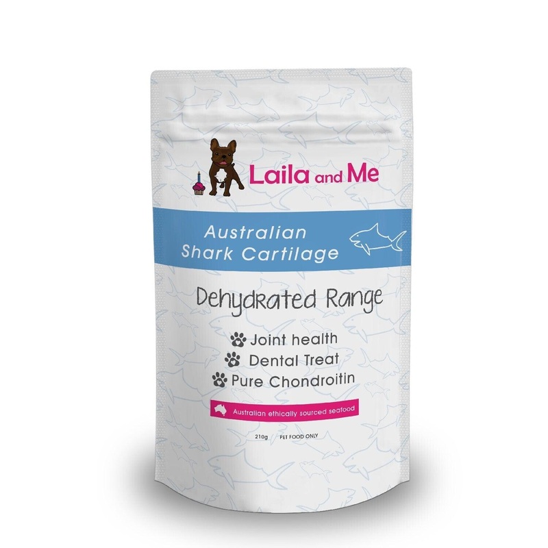LAILA & ME Australian Shark Cartliege - Crunchy Dog Treats 210G