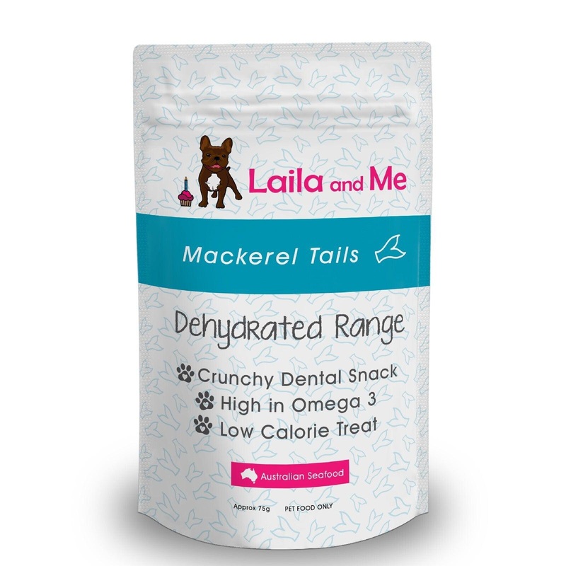 LAILA & ME Dehydrated Australian Mackerel Tails Cat & Dog Treats 180G