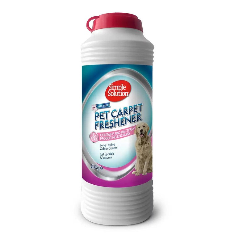 SIMPLE SOLUTION Pet Carpet Freshener Powder 500g