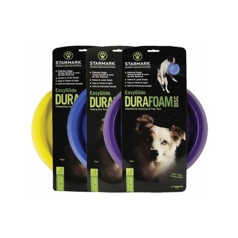 STARMARK Easy Glide Durafoam Disc Dog Frisbee 28CM (1pc Random Color)