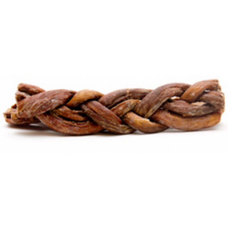 Canine Caviar Braided 6-Inch Buffalo Bully Sticks