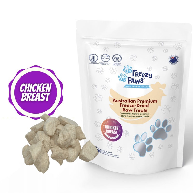 FREEZY PAWS Freeze-Dried Chicken Breast Raw
