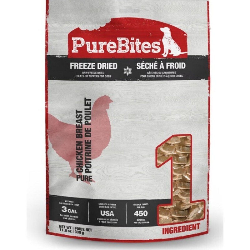 PureBites Freeze Dried Chicken Breast Dog Treats