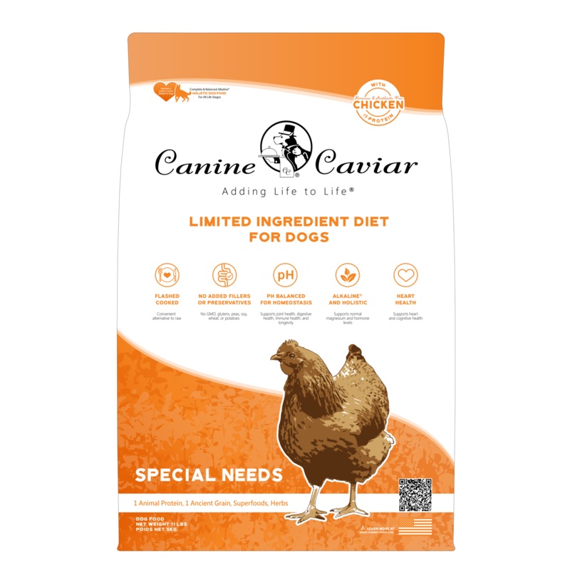 Canine Caviar Special Needs Alkaline Holistic Entree Dry Dog Food