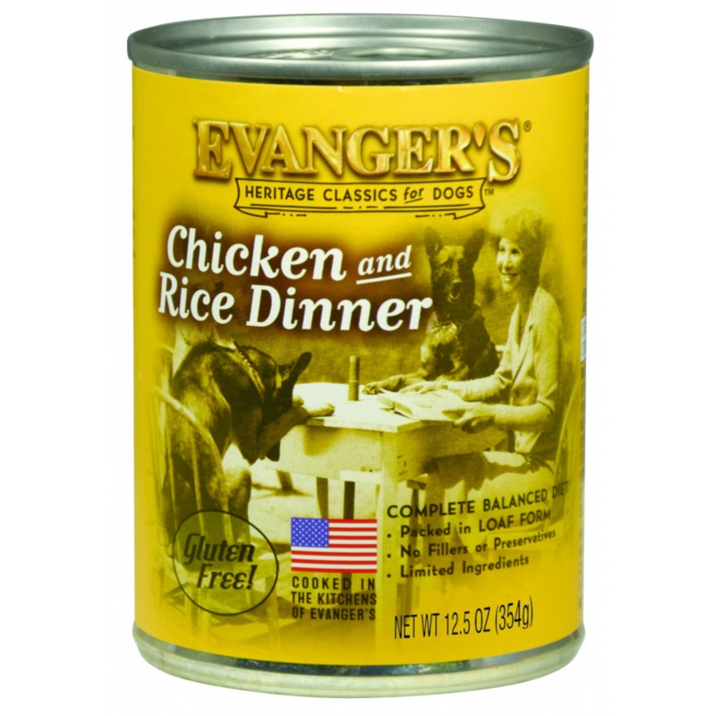 Evanger's Classic Chicken and Rice Dinner Canned Dog Food