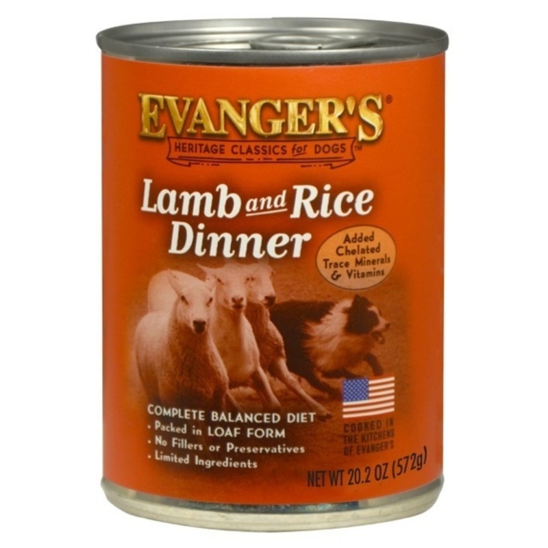 Evanger's Classic Lamb and Rice Dinner Canned Dog Food