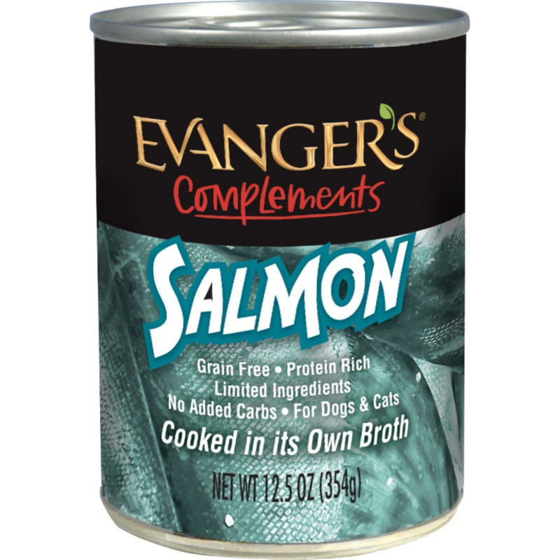 Evanger's Grain Free Wild Salmon Canned Cat and Dog Food
