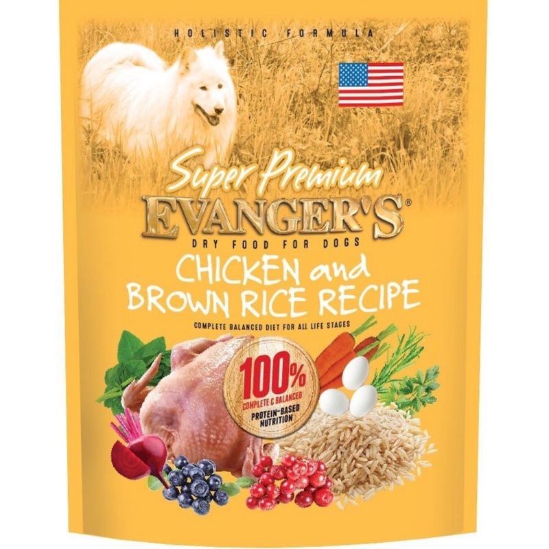 Evanger's Super Premium Chicken with Brown Rice Dry Dog Food