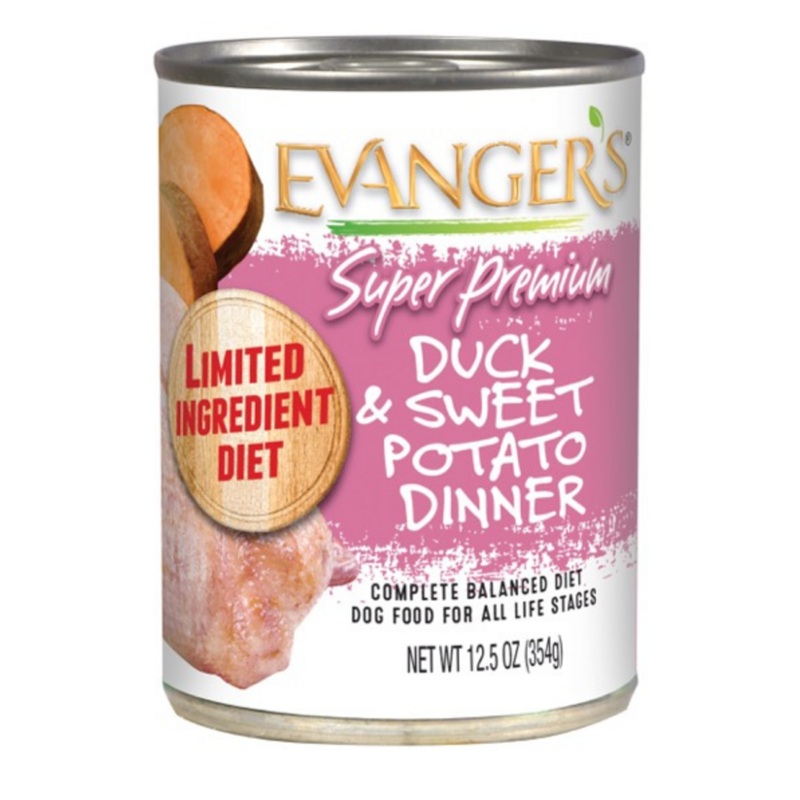 Evanger's Super Premium Duck and Sweet Potato Canned Dog Food