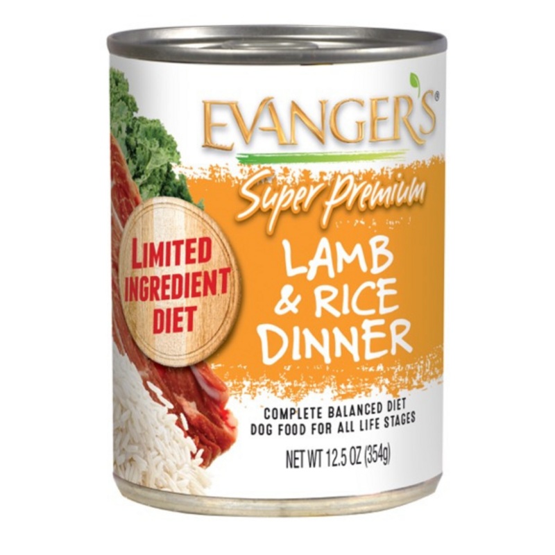 Evanger's Super Premium Lamb and Rice Canned Dog Food
