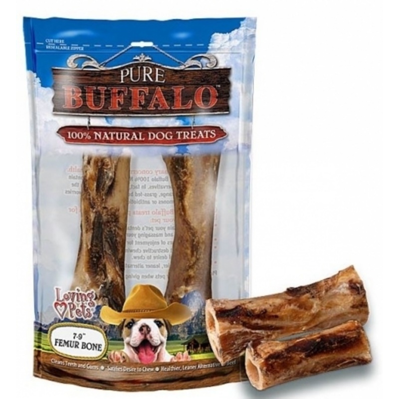 Pure Buffalo Meaty Femur Bone Dog Treats