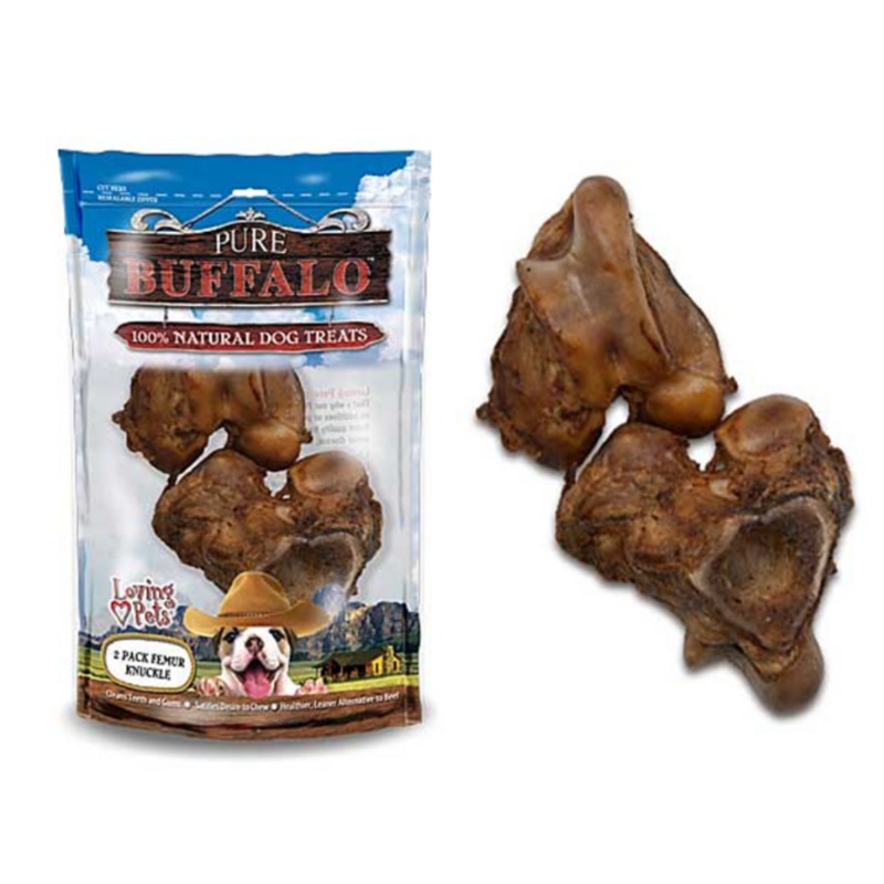 Pure Buffalo Meaty Femur Knuckle Dog Treats
