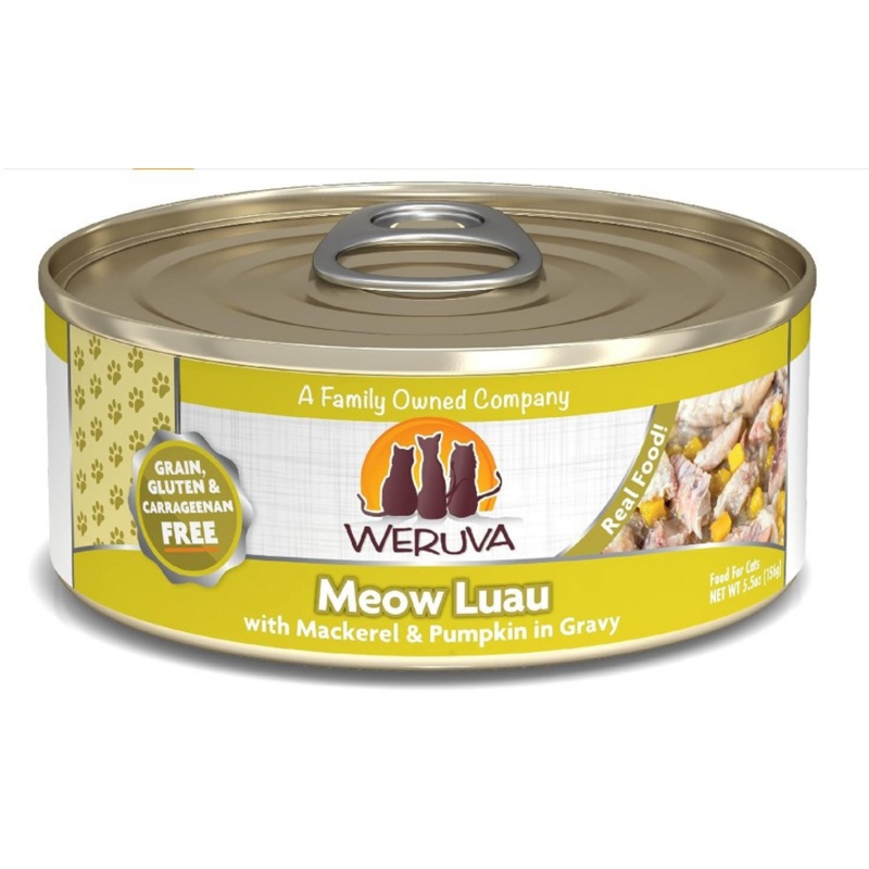 Weruva Meow Luau With Mackerel and Pumpkin Canned Cat Food