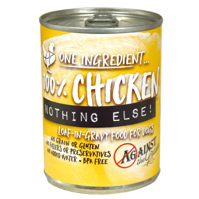 Against the Grain Nothing Else Grain Free One Ingredient 100% Chicken Canned Dog Food