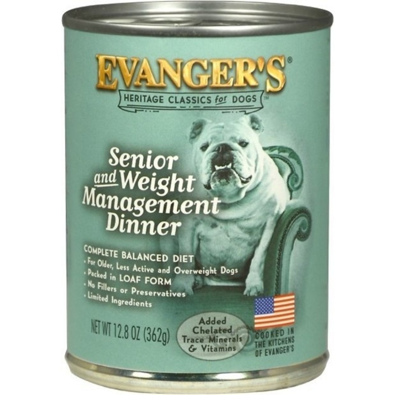 Evanger's Classic Senior and Weight Management Canned Dog Food