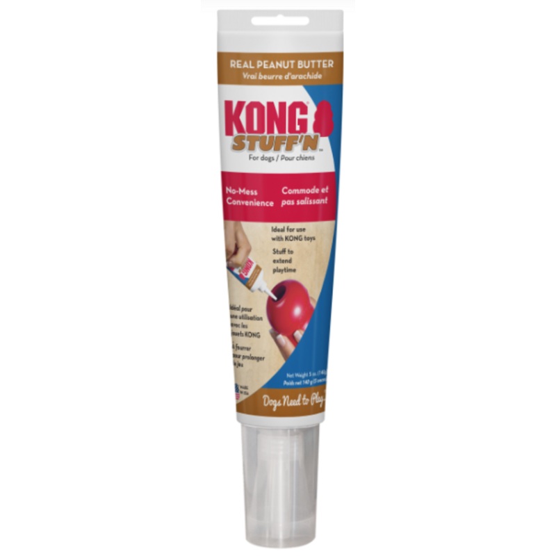 Kong Stuff'N Real Peanut Butter Dog Treat Tube