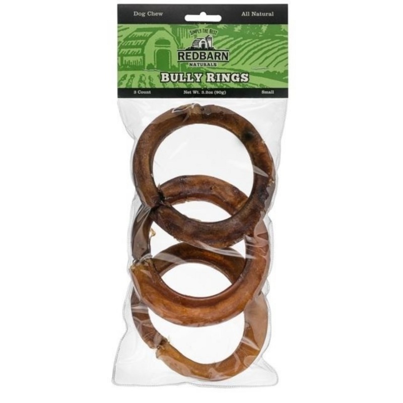 Redbarn Naturals Small Bully Rings Dog Treats