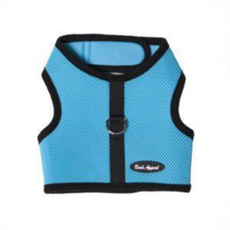 Bark Appeal Wrap N Go Mesh Harness Aqua Blue
