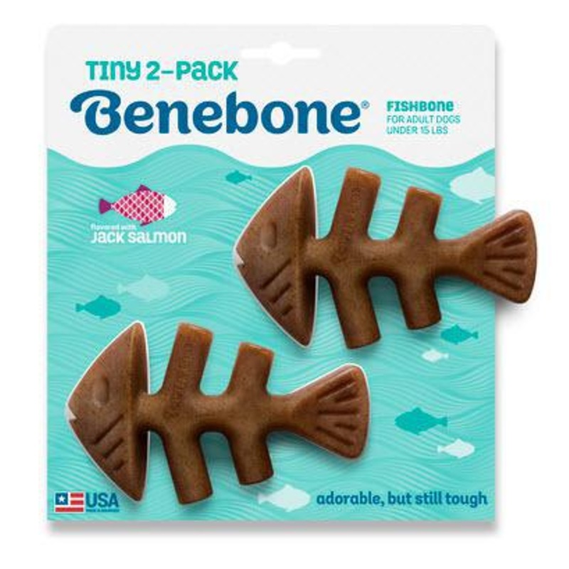 Benebone Tiny Fishbone 2 Pack