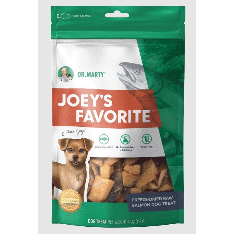 Dr. Marty Joey's Favorite Salmon Dog Treat 4oz