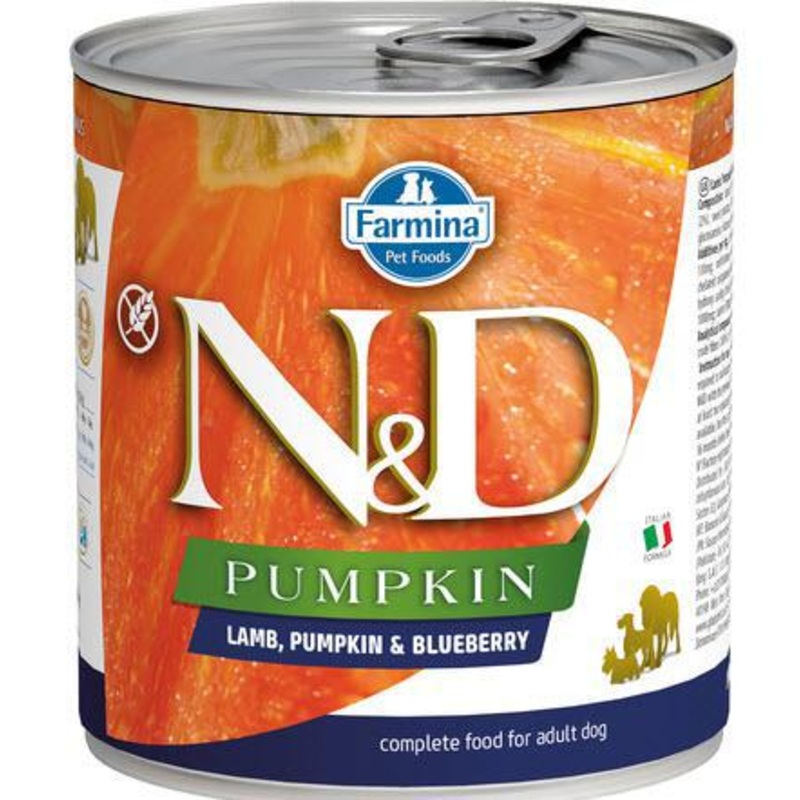 Farmina Dog Can PUMPKIN Lamb & Blueberry 10oz