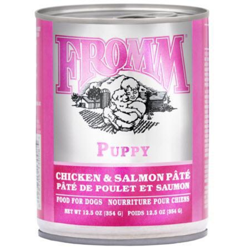 Fromm Puppy Can Classic  Chicken & Salmon Pate
