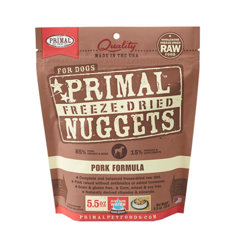 Primal Dog FD Nugget Pork