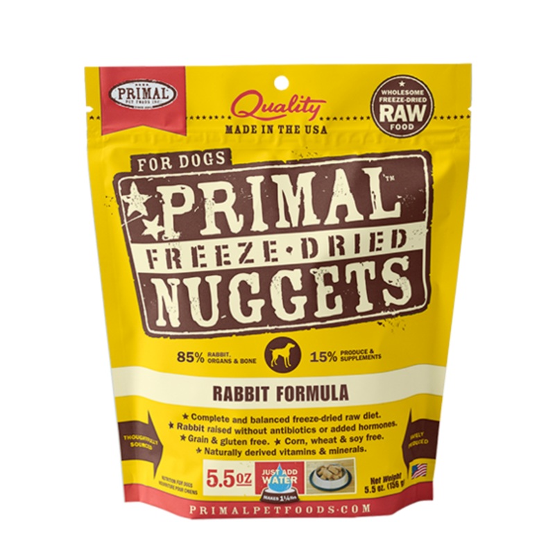 Primal Dog FD Nugget Rabbit