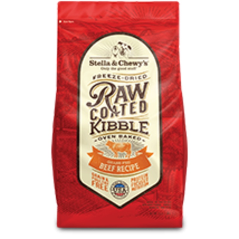 Stella & Chewys Dog Dry Raw Coated GF Beef Grass-Fed