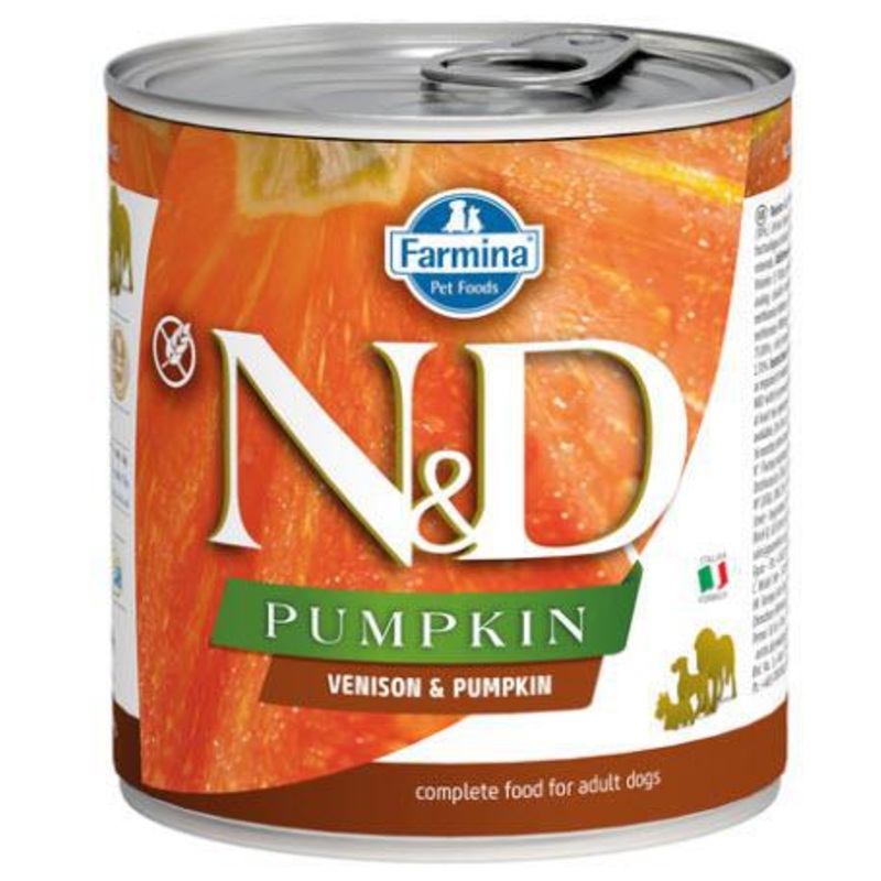 Farmina Dog Can PUMPKIN Venison & Apple 10.05 oz