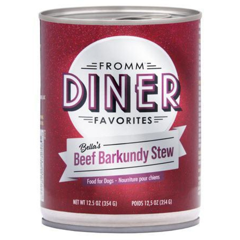 Fromm Dog Can Diner Classics Beef Barkundy Stew