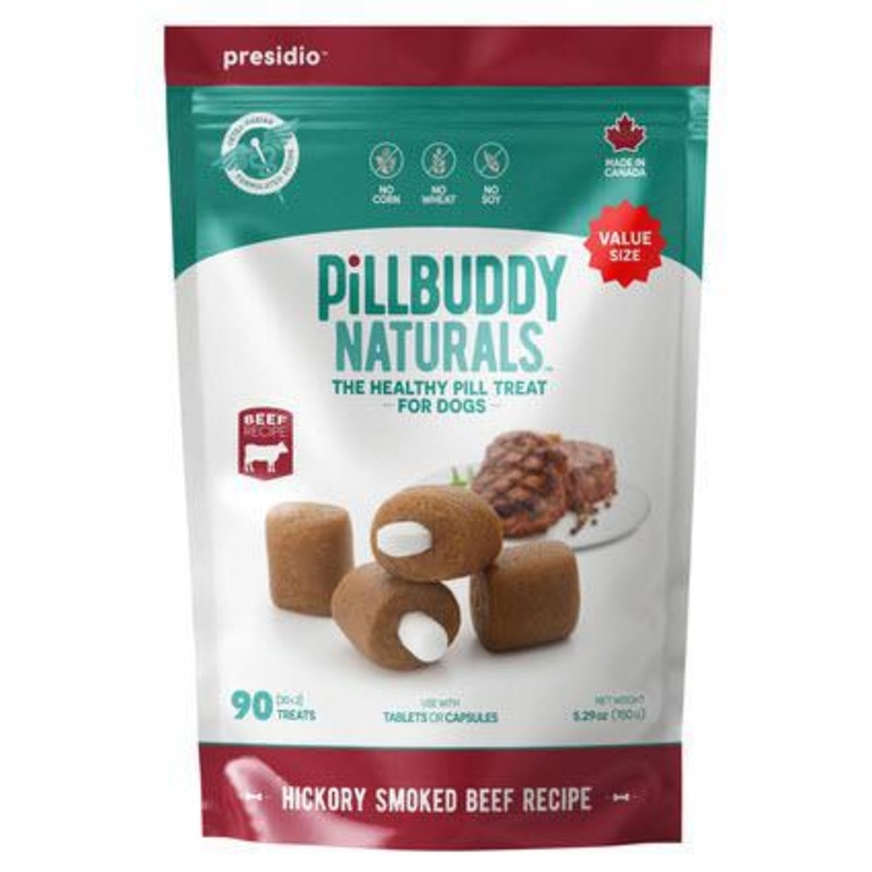Pill Buddy Naturals Smokey Beef 90ct