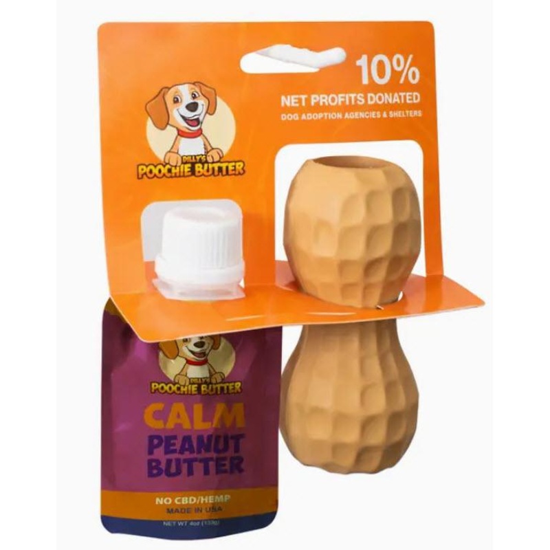 Poochie Butter 4oz Calm Butter Medium Toy Filler