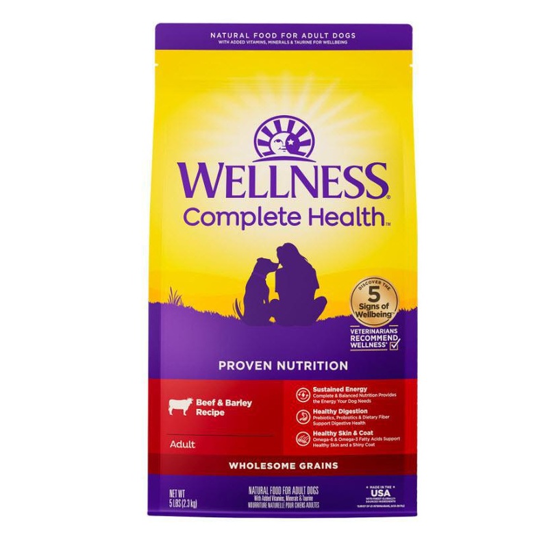 Wellness Complete Health Beef & Barley Recipe 5lb