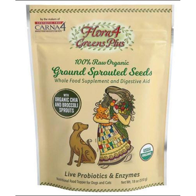 Carna4 Flora4 Greens Plus Sprouted Seeds