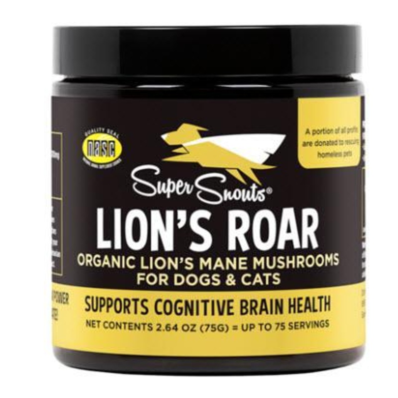 Diggin' Your Dog Super Snouts Mushrooms Lions Roar Organic 75G