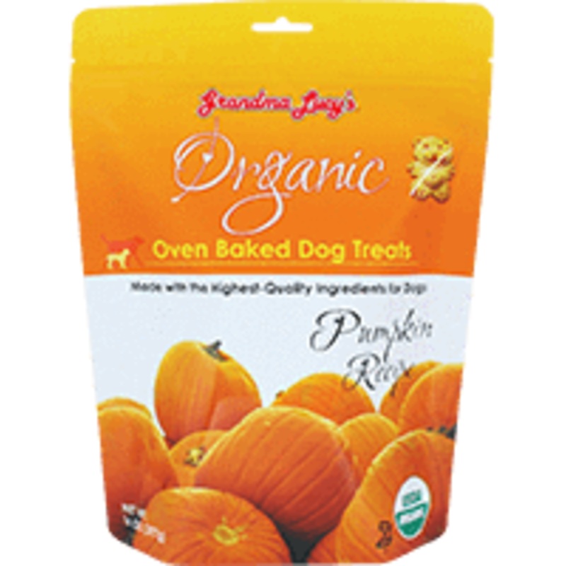 Grandma Lucy's Dog Treats Organic Baked Pumpkin 14 oz