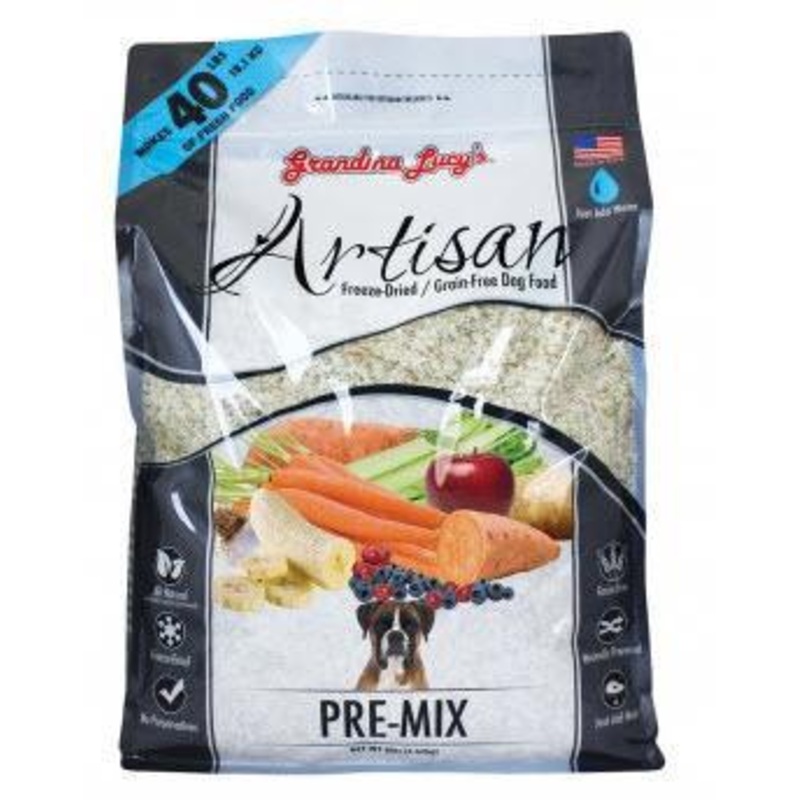 Grandma Lucys Artisan Freeze Dried Grain Free Pre-Mix Recipe Dog Food