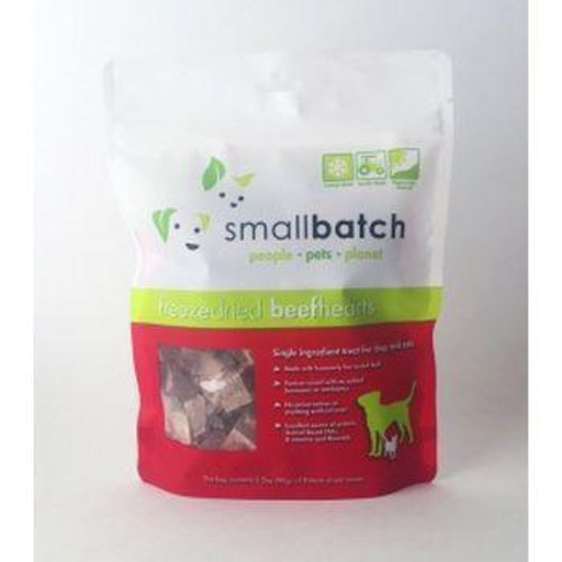 Small Batch FD Hearts Beef 3.5 oz