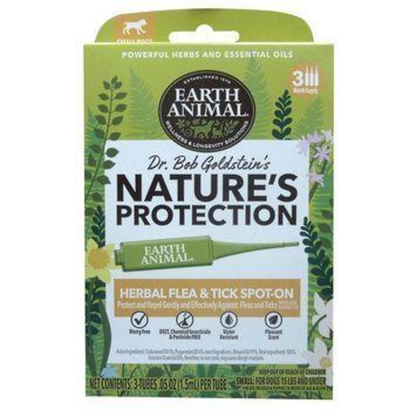 Earth Animal Flea & Tick Spot On Small Dog/Puppy